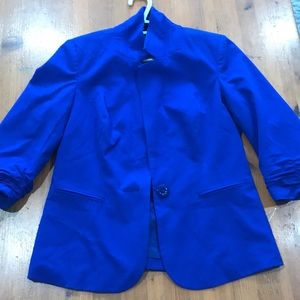 Great conditioned vibrant blue light jacket